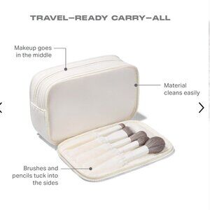 LOOKING FOR: Morphe Ready, Set, Pro 16-Piece Face & Eye Brush Set Make up pouch